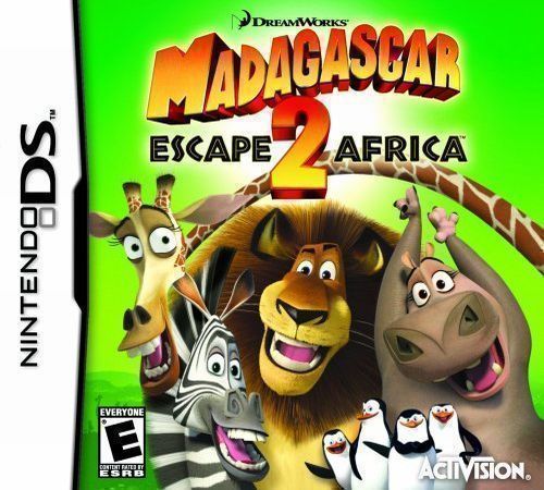 Madagascar - Escape 2 Africa (USA) Game Cover